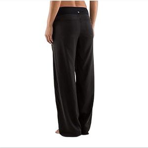 Lululemon tencel serene black pants